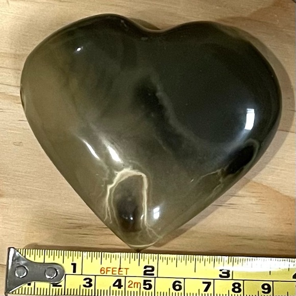 Polychrome Jasper heart - Picture 8 of 9